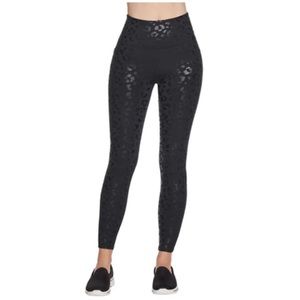 Sketcher Black Shadow Leopard Leggings size S